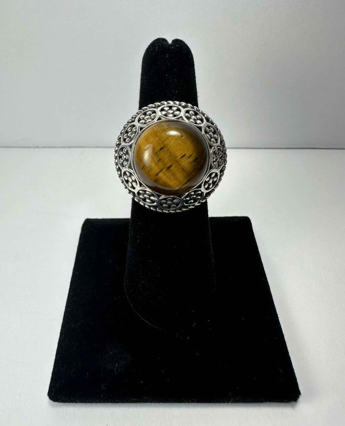Tiger's Eye Ring - Size 6