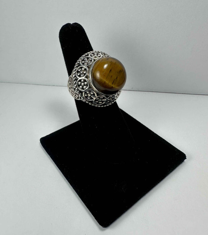 Tiger's Eye Ring - Size 6