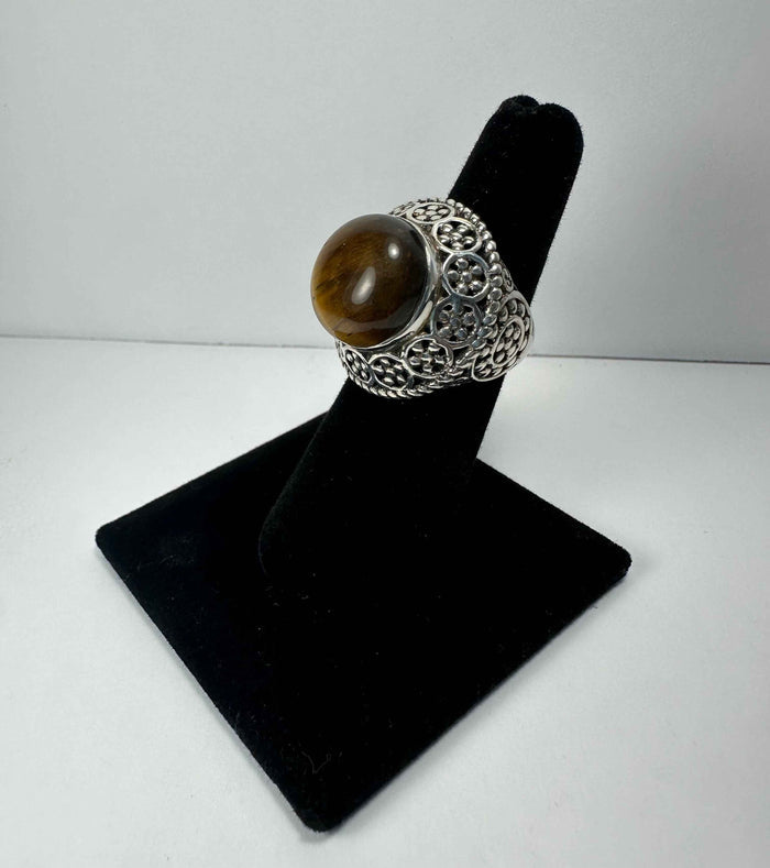 Tiger's Eye Ring - Size 6
