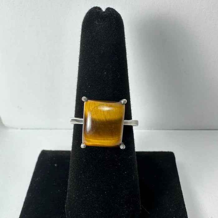 Tiger's Eye Ring - Size 7