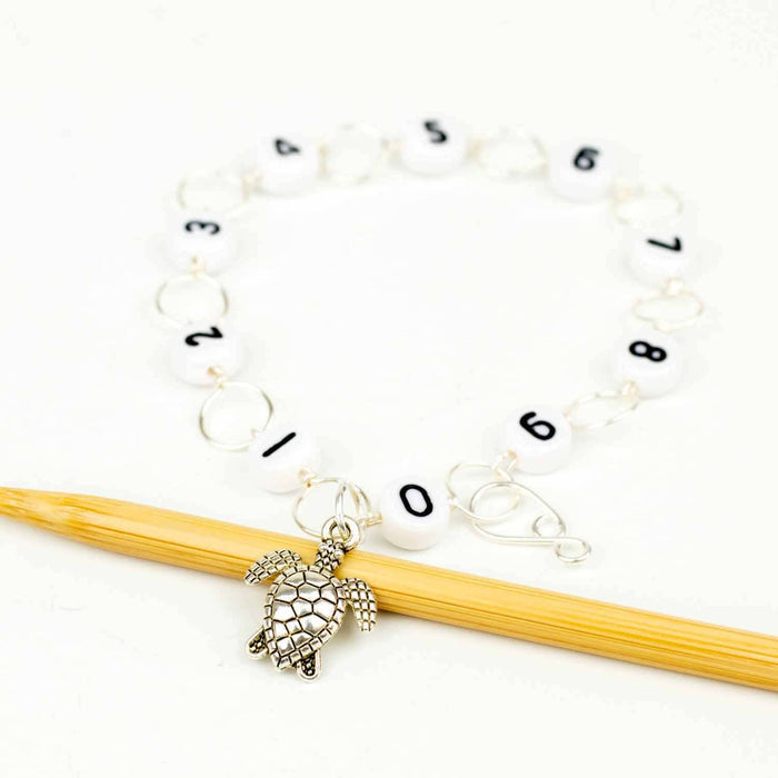 Tiny Sea Turtle Circle Chain Row Counter