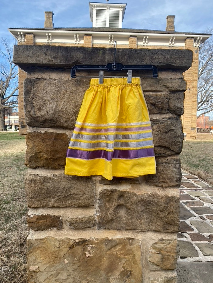 Toddler skirts Made By Mvskoke Artist, Emma Ren