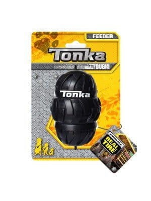 Tonka TONKA Tri Stack Tread Feeder Black 12.5cm