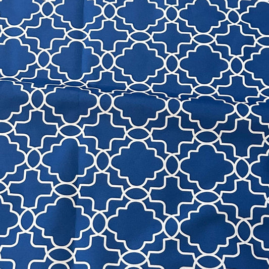 Dogtraining101 Size 4 Training Mat - American Canvas - Trellis Blue Square