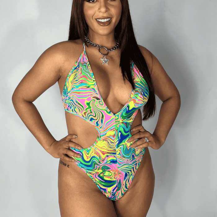 Trippin' Balls Crossed Body Suit - Smokin Resin Company