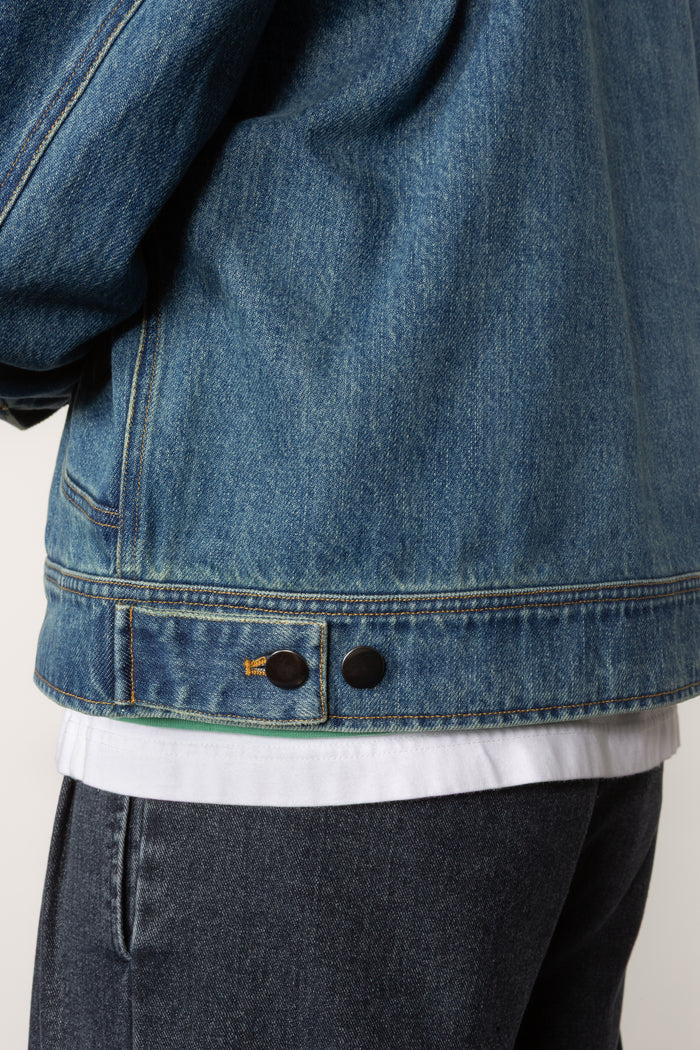 Trucker Jacket - Mid Blue Denim
