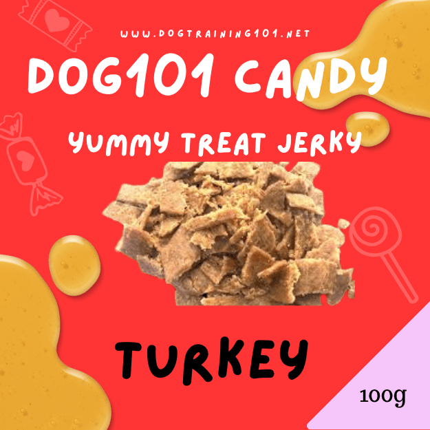 Dogtraining101 Turkey Jerky 100g