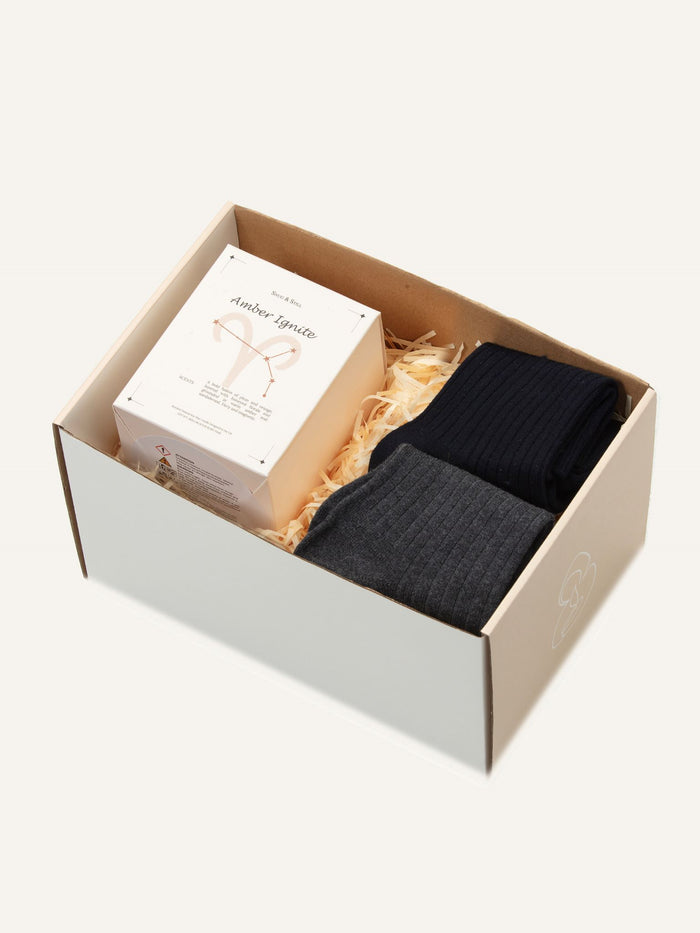 Aries / UK 8-11 / Midnight Navy & Graphite Grey