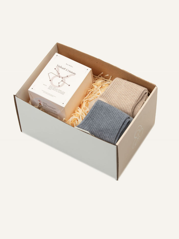 Taurus / UK 5-8 / Oat beige & Cloud Grey