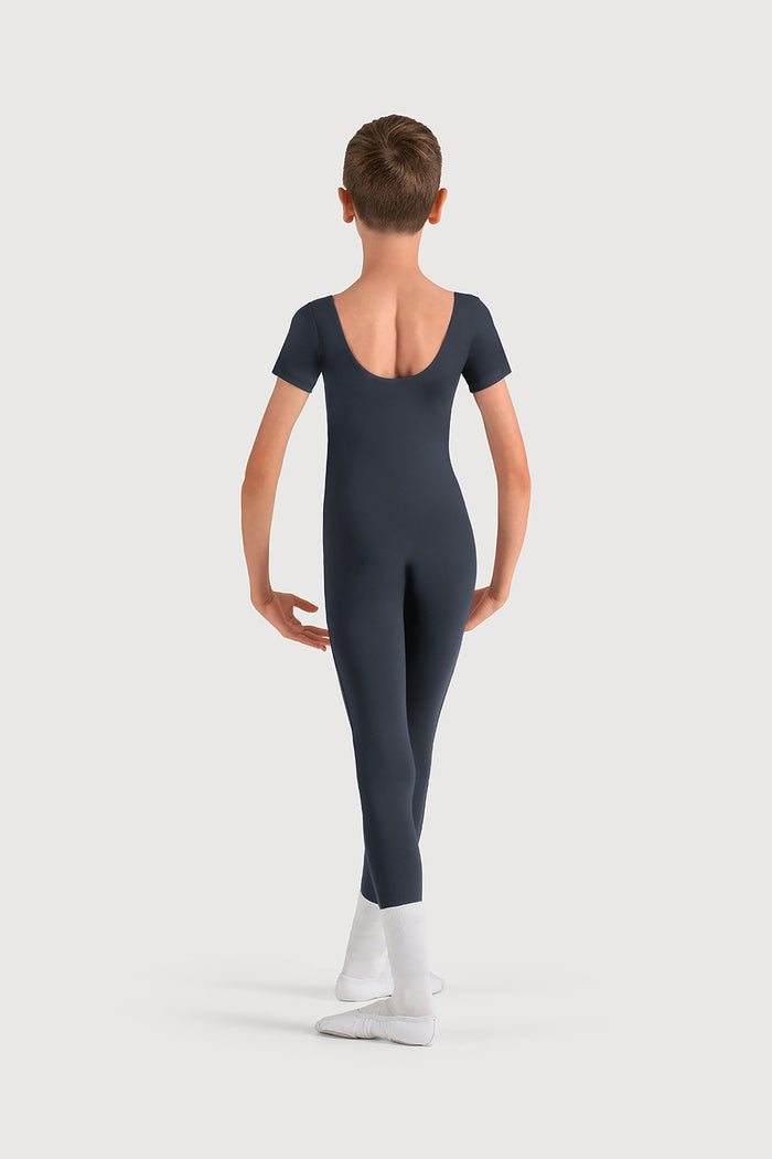 U3872B - Bloch Microlux™ Scoop Neck Cap Sleeve Boys Unitard