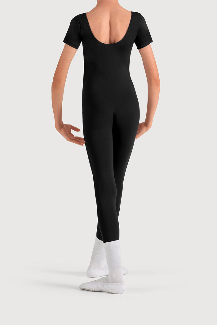 U3872B - Bloch Microlux™ Scoop Neck Cap Sleeve Boys Unitard