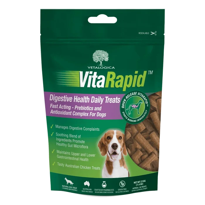 Vetalogica Vetalogica VitaRapid Digestive Health Daily Treats 210gms