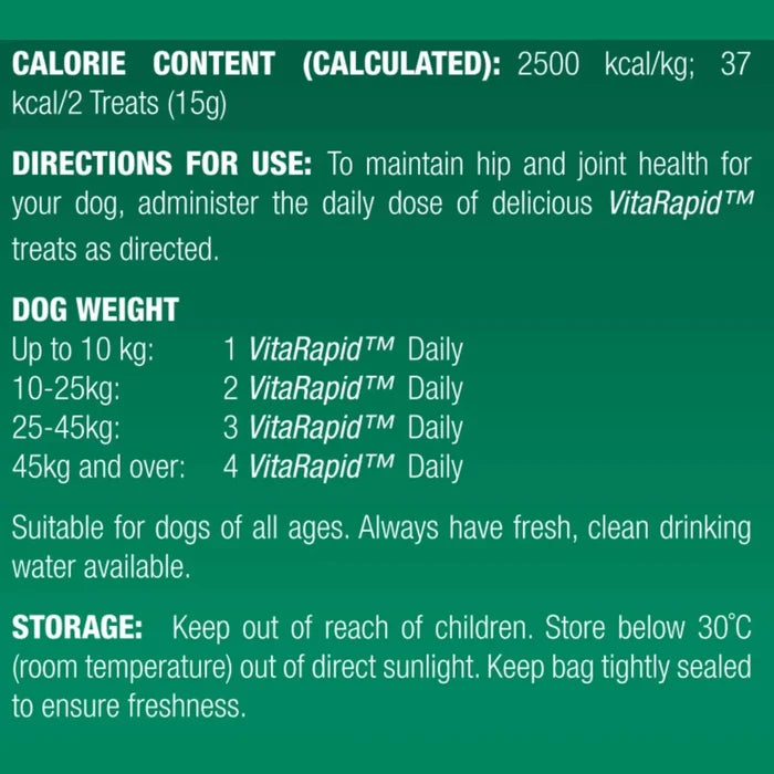 Vetalogica Vetalogica  VitaRapid Joint Care Daily Treats