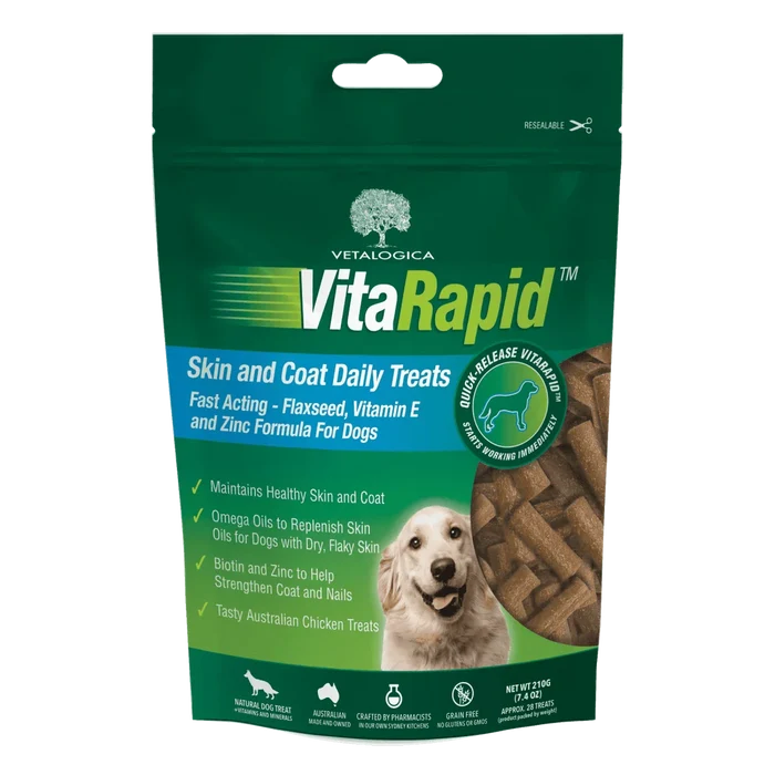 Vetalogica Vetalogica VitaRapid® Skin & Coat Daily Treats For Dogs - 210g
