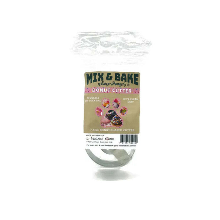 Dogtraining101 Retail Super Store Wagalot - Mix & Bake Donut Cookie Cutter 7.5cm