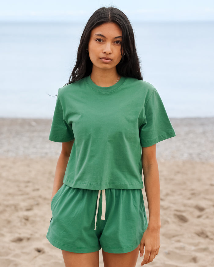 Made in Canada Weekend Short Green - Womens - Province of Canada
