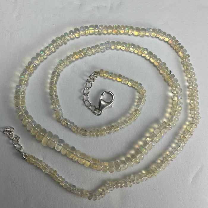 Welo Opal Graduated Bead Necklace Ethiopia - Smokin Resin Company