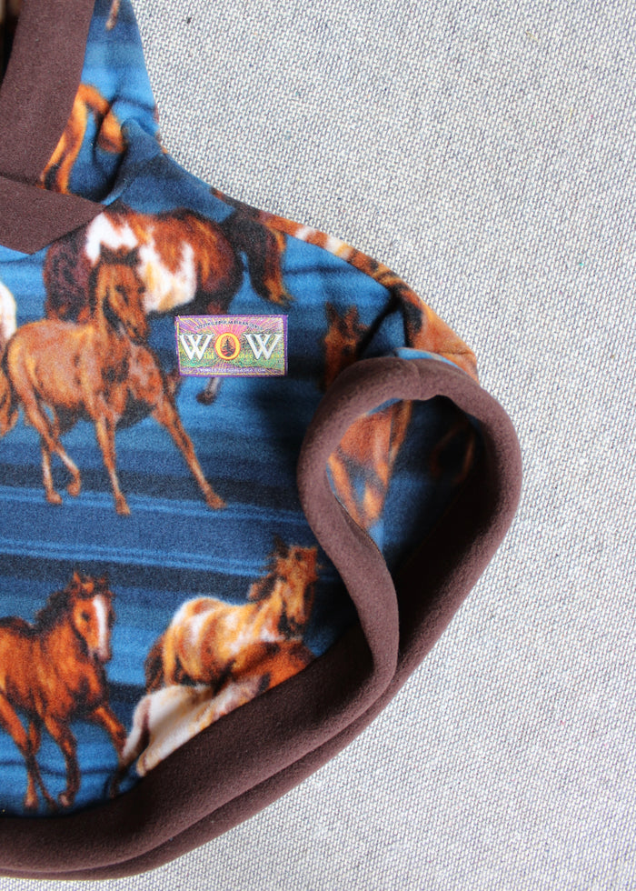 Wild Horses Baby Poncho