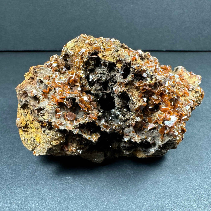 Wulfenite Cluster on Matrix from Maoniuping Mine, Sichuan, China - Smokin Resin Company