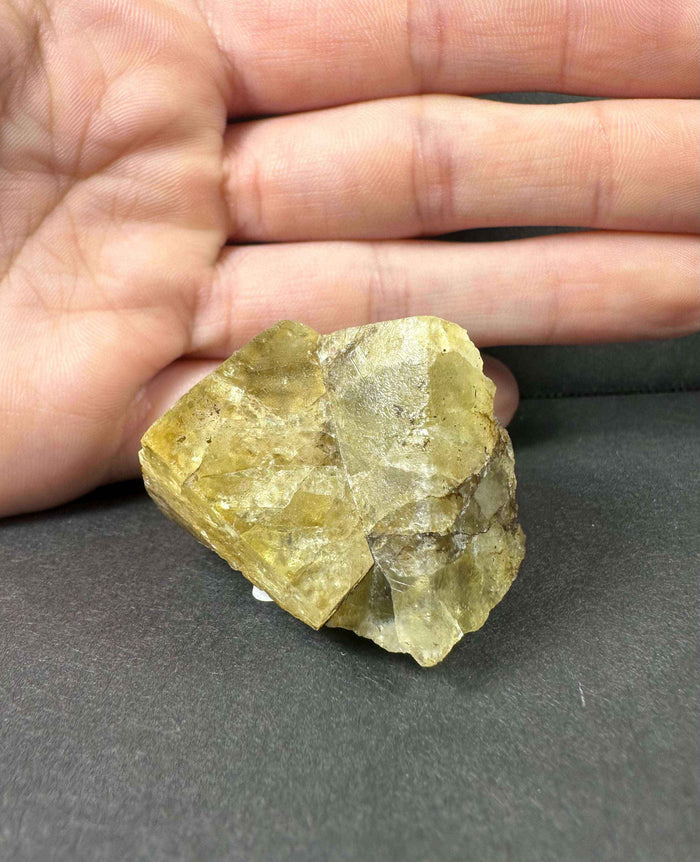 Yellow Cubic Fluorite Cluster