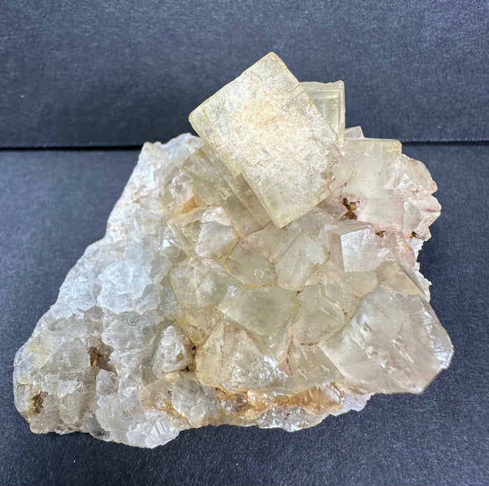 Yellow Fluorite Cluster - Smokin Resin Company