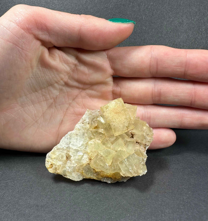 Yellow Fluorite Cluster - Smokin Resin Company