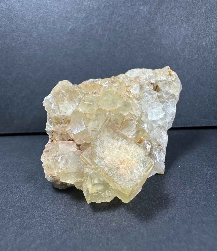 Yellow Fluorite Cluster - Smokin Resin Company