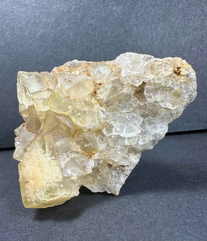 Yellow Fluorite Cluster - Smokin Resin Company