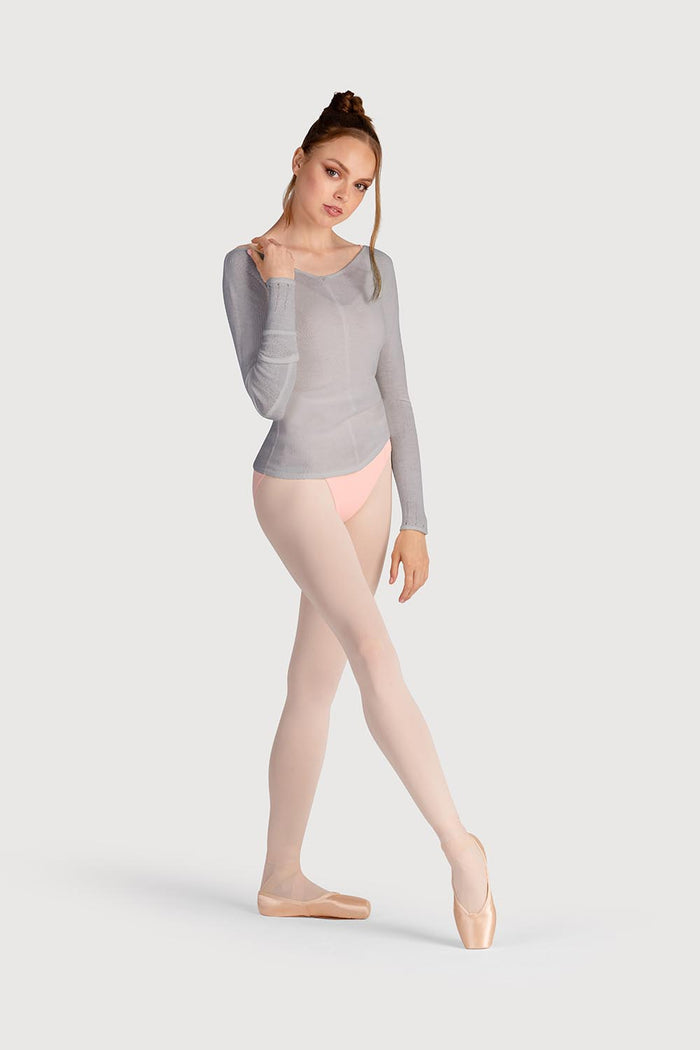 Z0105 - Bloch Kara Long Sleeve V Womens Top