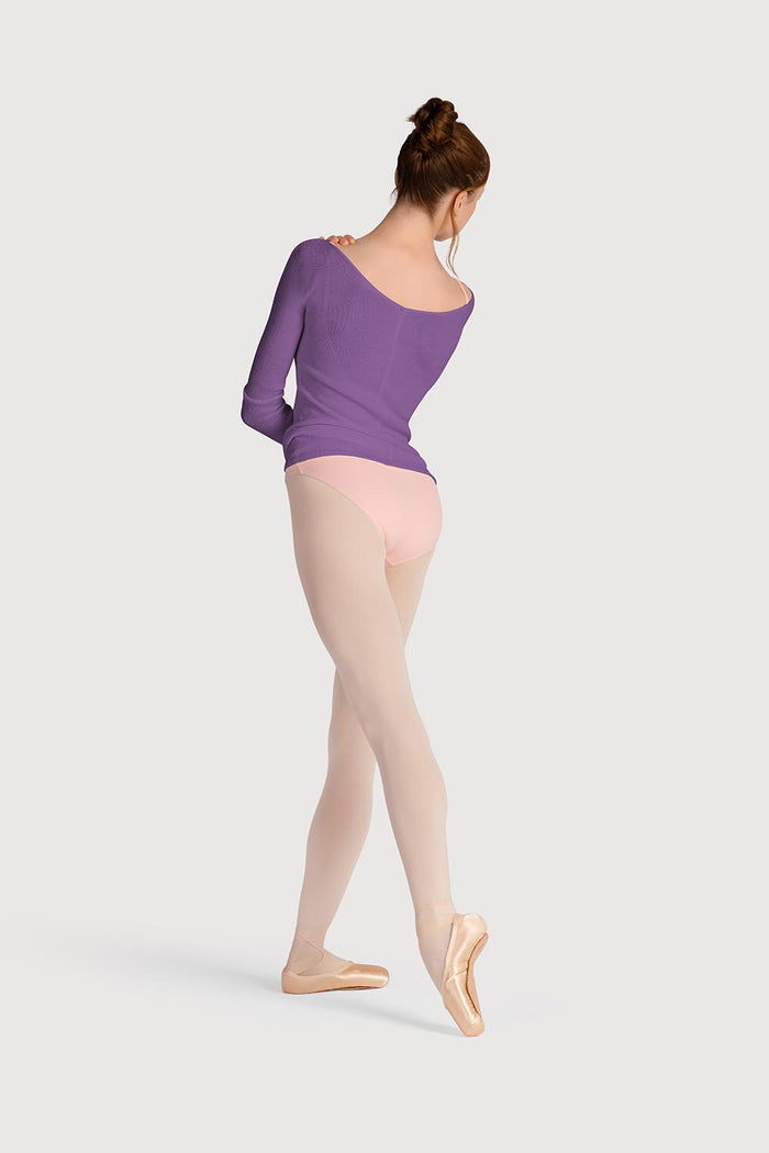 Z0105 - Bloch Kara Long Sleeve V Womens Top