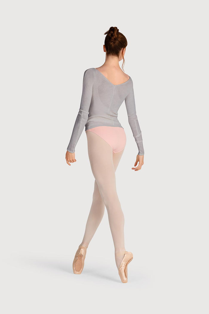 Z0105 - Bloch Kara Long Sleeve V Womens Top