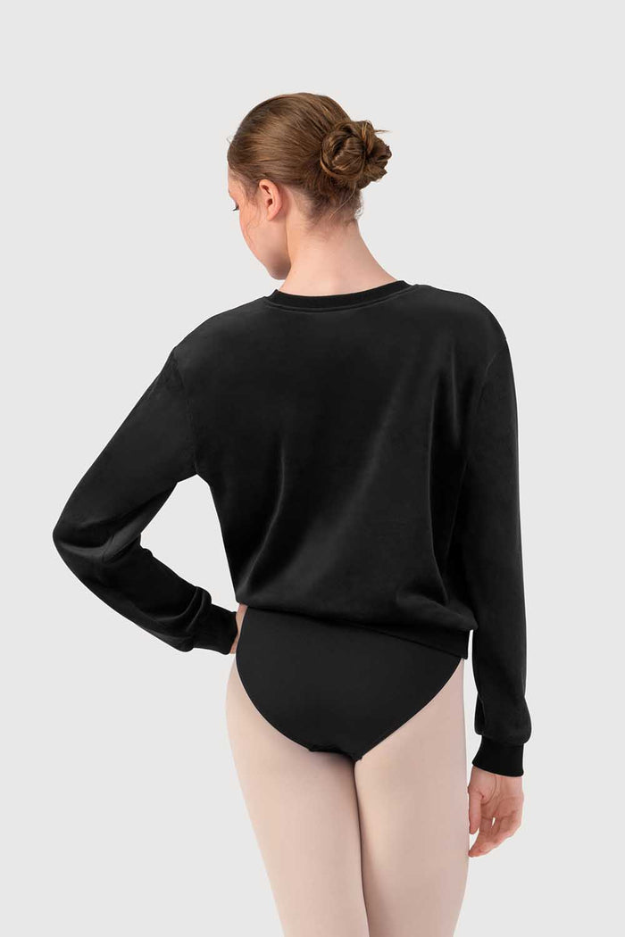 Z530015 - Bloch Caroline Womens Velvet Crew Jumper