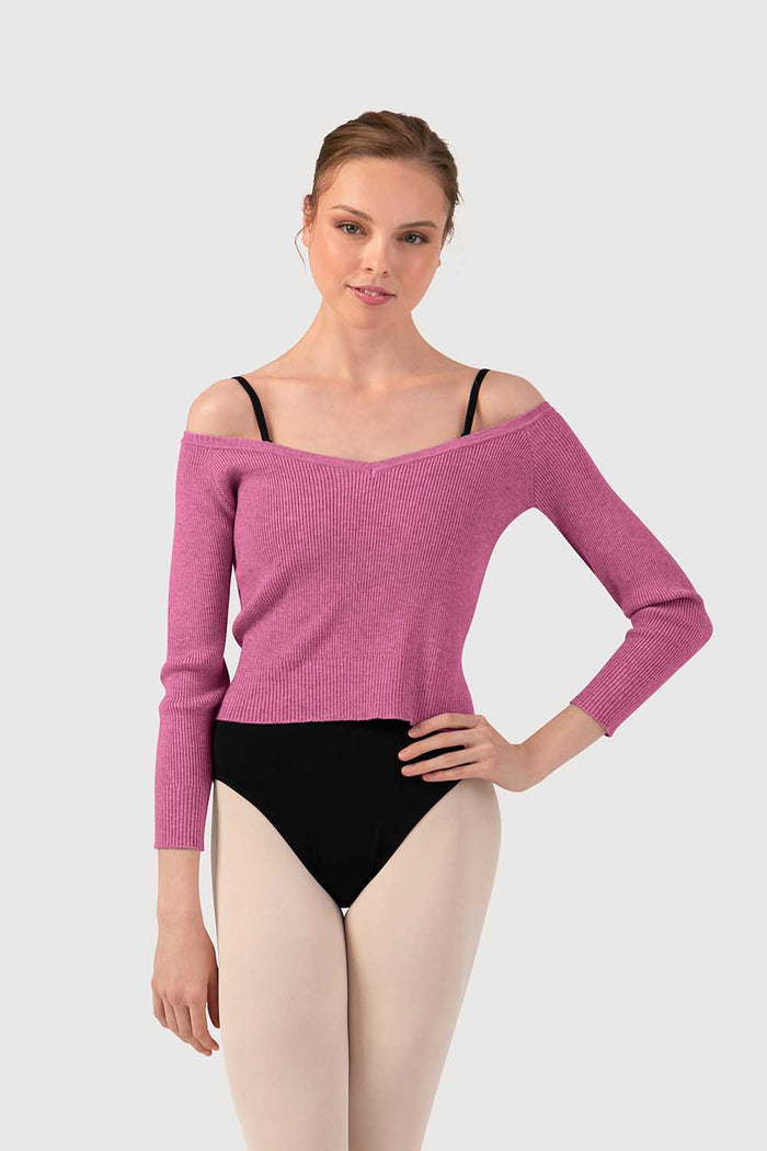 Z530017 - Bloch Lyra Knit Womens Long Sleeve Sweater