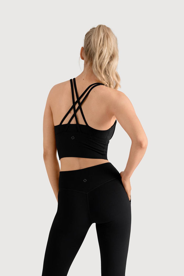 Z5480Y - Rib Sports Bra Top