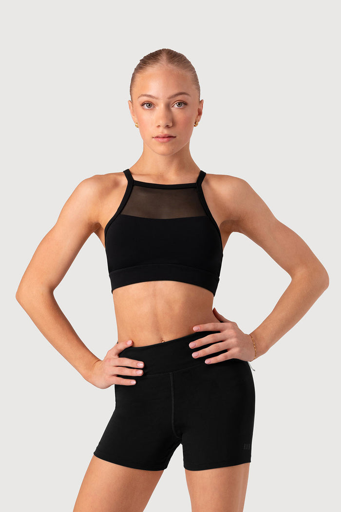Z55757G - Mesh Halter Crop