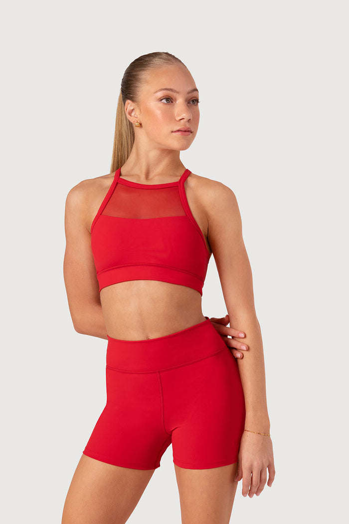 Z55757G - Mesh Halter Crop