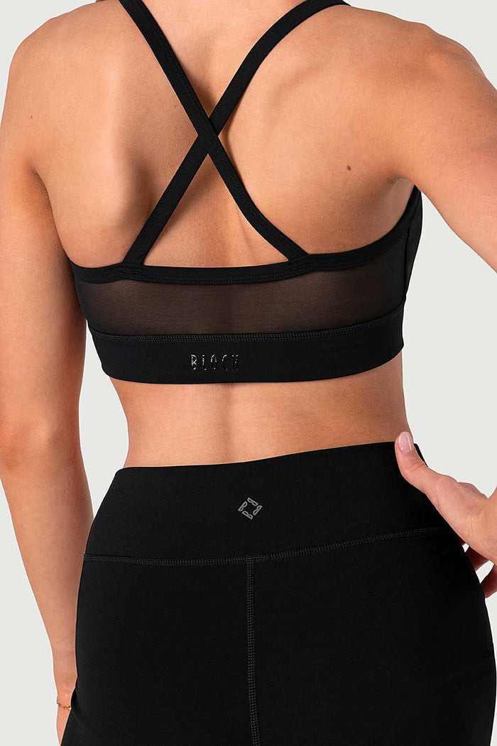 Z55757G - Mesh Halter Crop