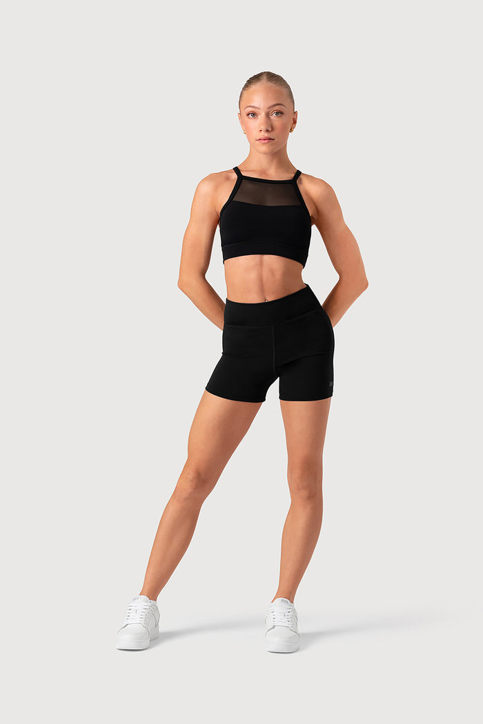 Z55757G - Mesh Halter Crop