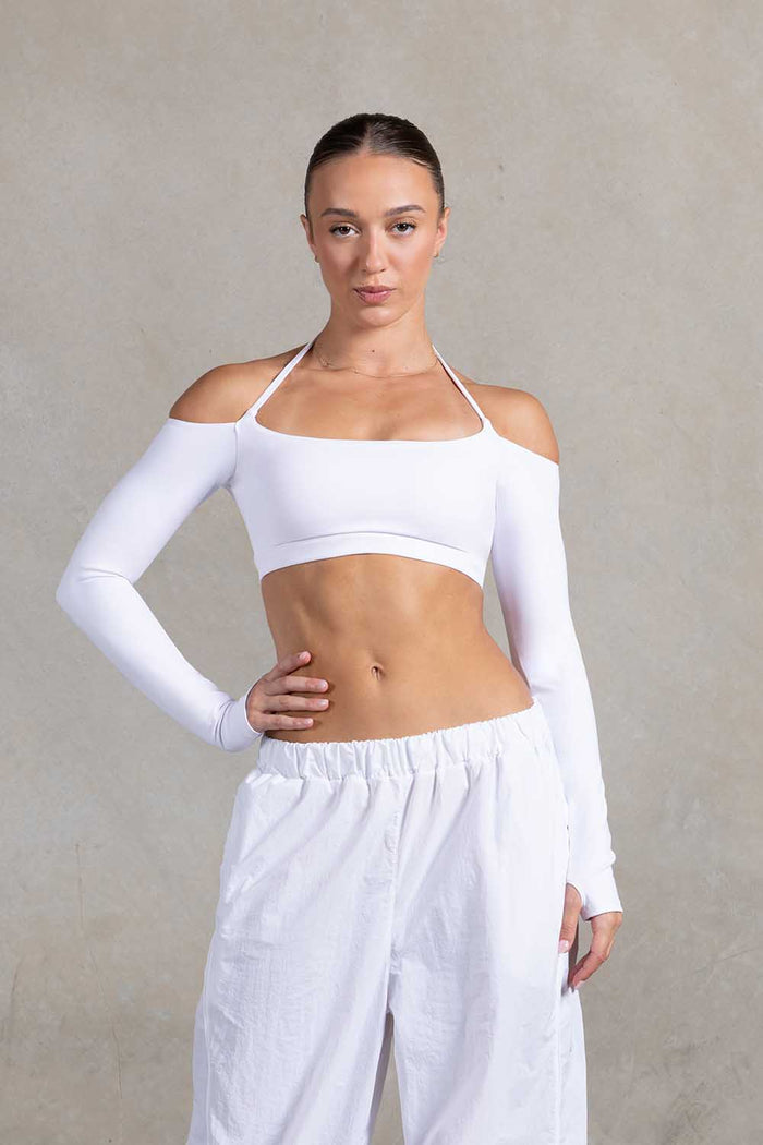 Z55765 - Long Sleeve Bolero Crop
