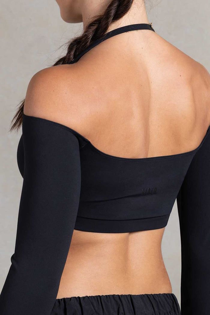 Z55765 - Long Sleeve Bolero Crop