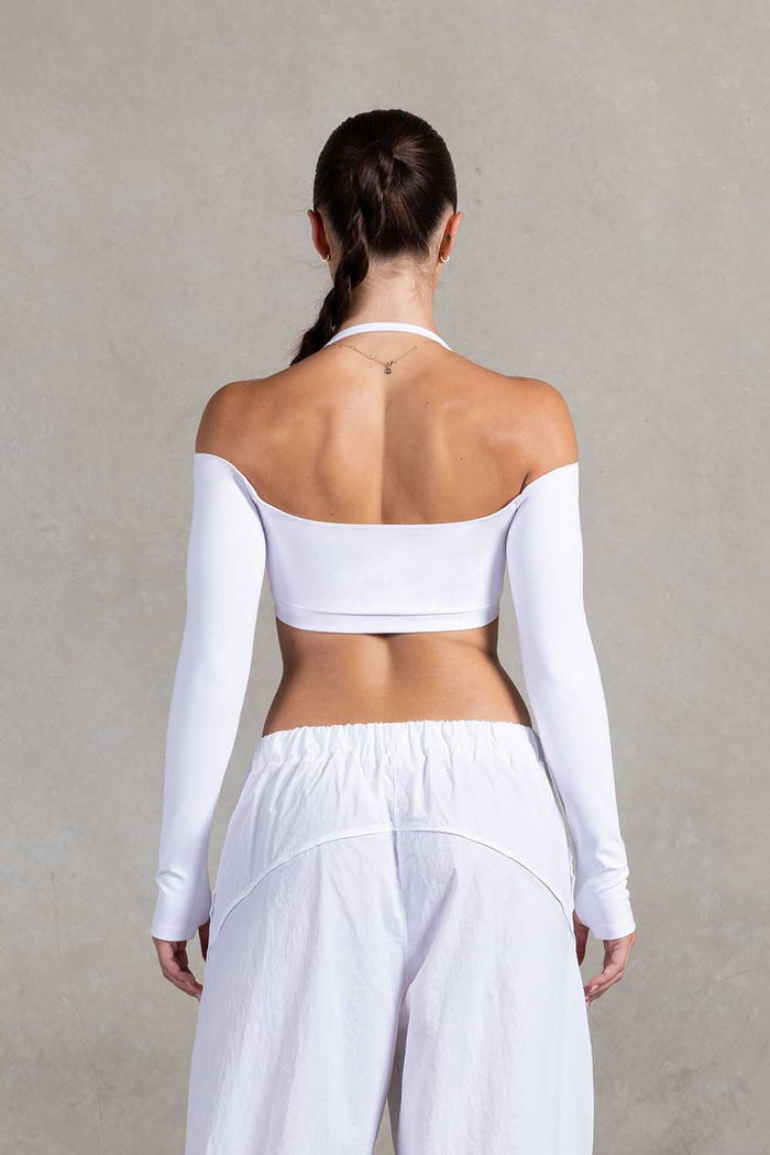 Z55765 - Long Sleeve Bolero Crop