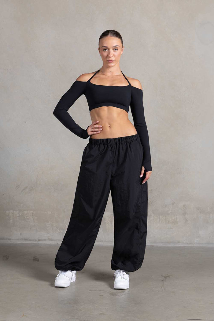 Z55765 - Long Sleeve Bolero Crop