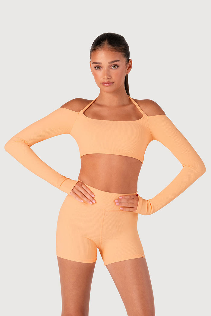 Z55774G - Rib Bolero Top