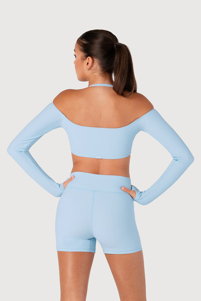 Z55774G - Rib Bolero Top