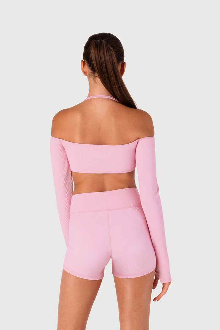 Z55774G - Rib Bolero Top