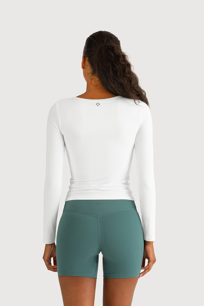 Z5683Y - Rib Essential Long Sleeve Top