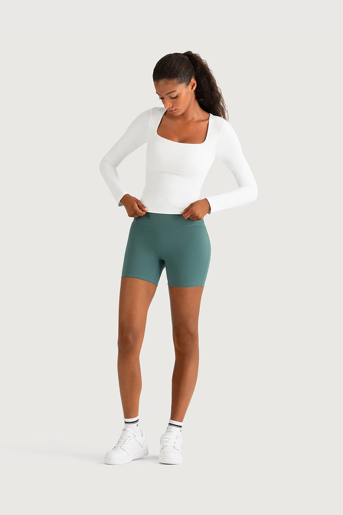 Z5683Y - Rib Essential Long Sleeve Top