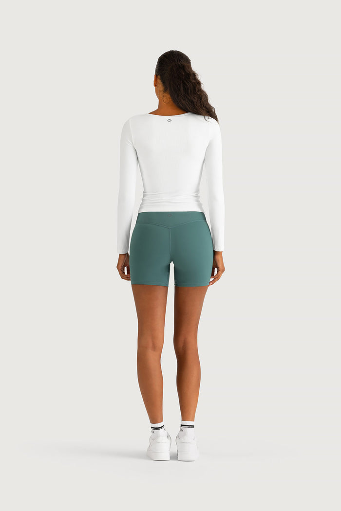 Z5683Y - Rib Essential Long Sleeve Top