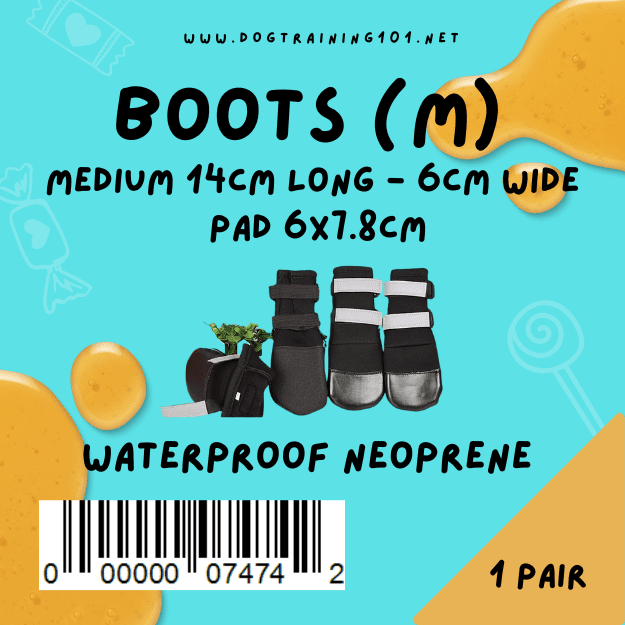 Dogtraining101 Retail Super Store Medium Zees Waterproof Boots