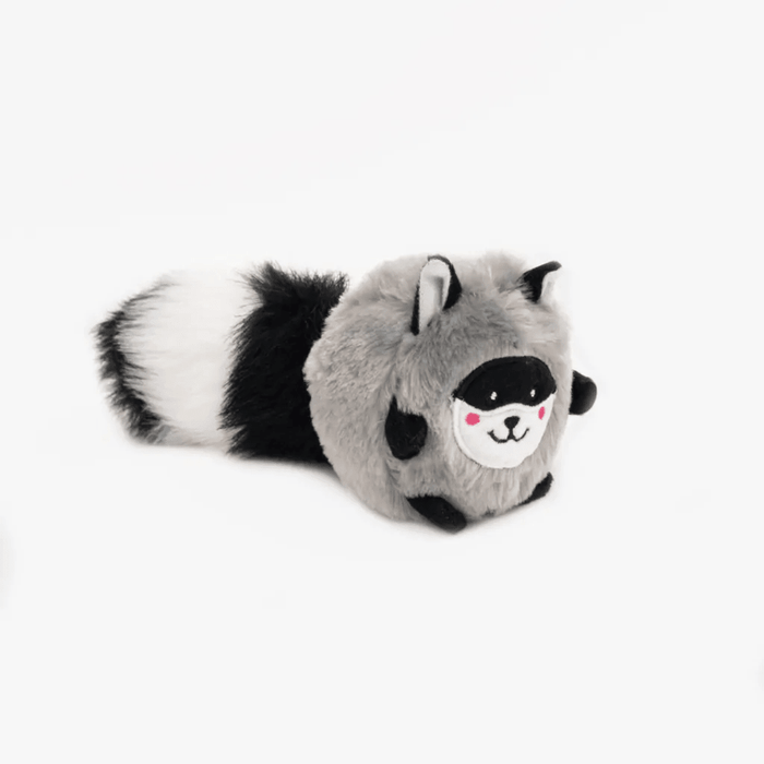 Dogtraining101 Retail Super Store Zippy Paws Bushy Throw Racoon